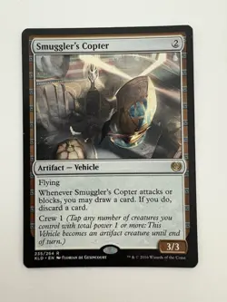 Smuggler’s Copter MTG Magic the Gathering Card NM Near Mint KLD - Image 1