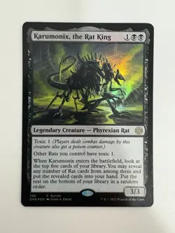 Karumonix the Rat King Foil Promo Bundle MTG Magic Gathering Card NM Mint ONE - Image 1