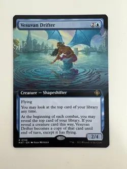 Vesuvan Drifter Borderless MTG Magic the Gathering Card NM Near Mint MAT - Image 1