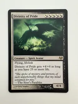 Divinity of Pride MTG Magic the Gathering Card NM Near Mint EVE - Image 1