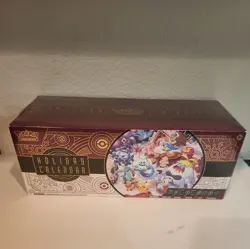 Pokemon TCG 2025 Holiday Advent Calendar (6 Packs, 6 Promos, 7 Fun Packs) NEW - Image 1