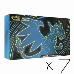 7 X PRESALE Pokemon TCG Phantasmal Flames Mega Charizard X EX UPC - Image 1