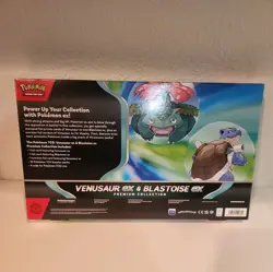 Venusaur ex Blastoise ex Premium Collection GameStop Exclusive - Pokemon TCG - Image 3