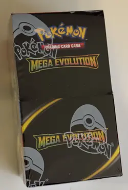 Pokemon TCG Mega Evolution Half Booster Box SEALED (18 packs) in hand - Image 1