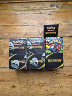 Pokemon TCG Mega Evolution Half Booster Box ⭐SEALED x 2 36 Packs total sealed - Image 1