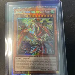 YuGiOh DOOD-EN017 Radiant Typhoon Fonix, the Great Flame Starlight Rare ON HAND - Image 1