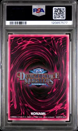 PSA 7 Dark Magician Girl DDM Dungeon Dice Monsters Green Ultimate Yugioh - Image 2