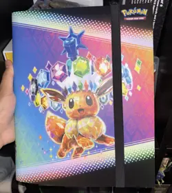 Pokemon Prismatic Evolutions 9-Pocket Ultra PRO-Binder (Holds 378 Cards) - Image 1