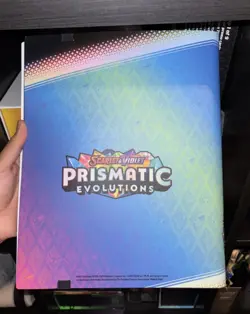Pokemon Prismatic Evolutions 9-Pocket Ultra PRO-Binder (Holds 378 Cards) - Image 2
