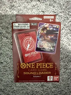 One Piece TCG Sound Loader Vol 1 Luffy SL-01 - Unused English No Promo Card - Image 1