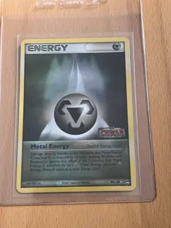 METAL ENERGY Reverse Holo 88/108 EX Power Keepers STAMPED Pokemon Card LP - Image 1