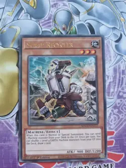 MAGO-EN117 Scrap Recycler Rare 1st Edition Mint YuGiOh Card - Image 1