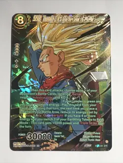 SS2 Trunks, Path to the Future SPR Foil NM Dragon Ball Super ccg card game - Image 1