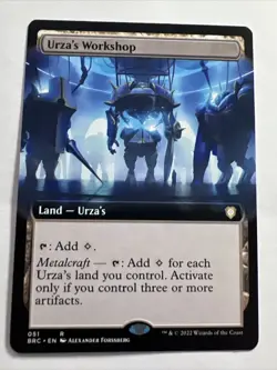 MTG 1X Urza's Workshop The Brothers' War Commander Magic - NM/MT - Image 1