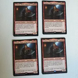 4X TORBRAN, THANE OF RED FELL NEAR MINT MAGIC THE GATHERING - Image 1