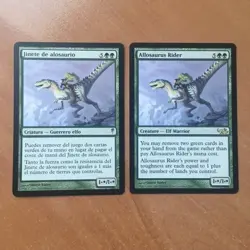 2X JINETE DE ALOSAURIO / ALLOSAURUS RIDER MAGIC THE GATHERING MTG - Image 1