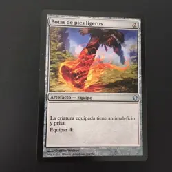 BOTAS DE PIES LIGEROS / SWIFTFOOT BOOTS MAGIC THE GATHERING - Image 1