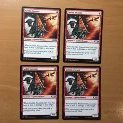 4X GOBLIN ARSONIT MAGIC THE GATHERING MTG - Image 1