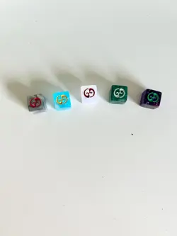 PLANAR DICE COMPLETE SET March of the Machine Commander Planechase - Image 2