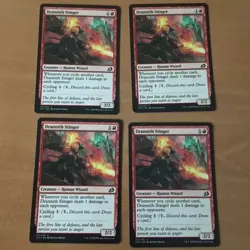 4X DRANNITH STINGER MAGIC THE GATHERING MTG - Image 1