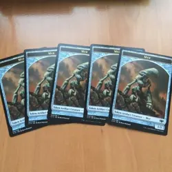 5X MYR 1/1, PENTAVITE 1/1 MAGIC THE GATHERING TOKEN - Image 1