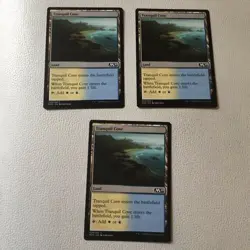 3X TRANQUIL COVE NEAR MINT MAGIC THE GATHERING MTG - Image 1