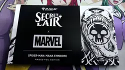 SECRET LAIR X MARVEL'S SPIDER-MAN: MANA SYMBIOTE RAISED FOIL EDITION Preorder - Image 1