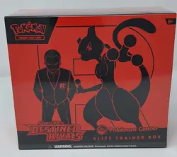 Pokemon Destined Rivals ETB Elite Trainer Box Pokemon Center Exclusive Sealed - Image 1