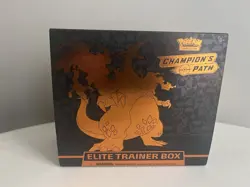 Pokemon Champion's Path ELITE TRAINER Only Box and Accessories - Image 1