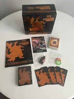 Pokemon Champion's Path ELITE TRAINER Only Box and Accessories - Image 2