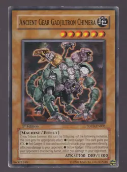 Ancient Gear Gadjiltron Chimera Structure Deck: Machine Re-Volt SD10-EN002 - Image 1