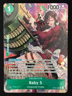 Baby 5 (OP05-034) (Alternate Art) - Awakening of the New Era - One Piece Card - Image 5