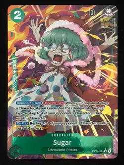 Sugar (OP04-024) (Alternate Art) - Kingdoms of Intrigue (OP04) - One Piece Card - Image 3