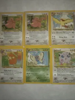 Pokemon Southern Islands Promo Card Lot of Five Cards 2001 Vintage - Image 1
