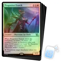 FOIL PROGENITOR EXARCH X4 March Of The Machine MOM Magic MTG MINT CARD - Image 1