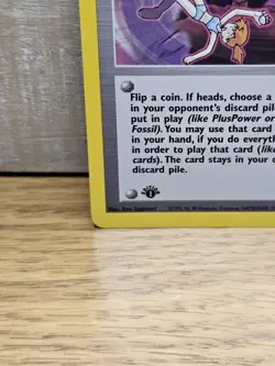 Sabrina's Psychic Control 121/132 Gym Challenge 1st Edition Pokemon Card TCG - Image 5