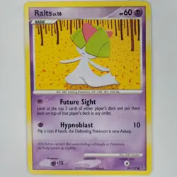 Ralts - 89/127 - Platinum - Common - Pokemon Card LP - Image 1