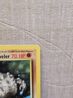 Brock's Graveler 34/132 1st Edition Gym Challenge Non-Holo Pokemon Card TCG - Image 4