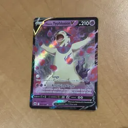 Hisuian Typhlosion V Ultra Rare Astral Radiance 053/189, NM Pokemon Card - Image 1
