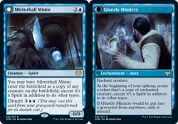 MTG - Mirrorhall Mimic // Ghastly Mimicry, Innistrad: Crimson Vow - Image 1