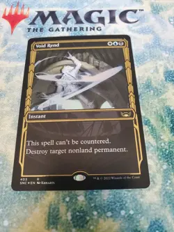 Void Rend (403) Showcase (Guilded Foil) Streets of New Capenna. SNC MTG - Image 1