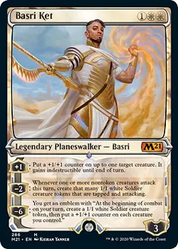 MTG - Basri Ket - Showcase, Core Set 2021 - Image 1