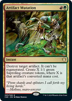 MTG - Artifact Mutation, Commander 2020 - Image 1