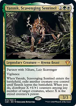 MTG - Yannik, Scavenging Sentinel - Collector Pack Exclusive, Commander 2020 - Image 1
