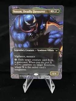 Venom, Deadly Devourer - Borderless R MTG Marvel's Spider-Man Eternal - Image 1