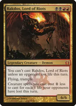 Rakdos, Lord of Riots RTR LP MTG - Image 1