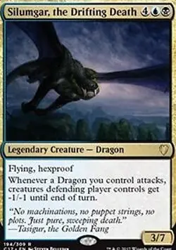 MTG - Silumgar, the Drifting Death, Commander 2017 - Image 1