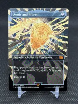 Final Fantasy MTG #0350 Aettir and Priwen - Image 1