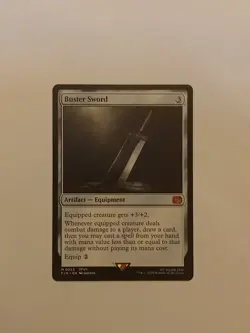 Buster Sword - #255 Regular - Final Fantasy - Mtg - Mythic - Image 1