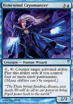 MTG - Rimewind Cryomancer - Foil ColdSnap - Image 1